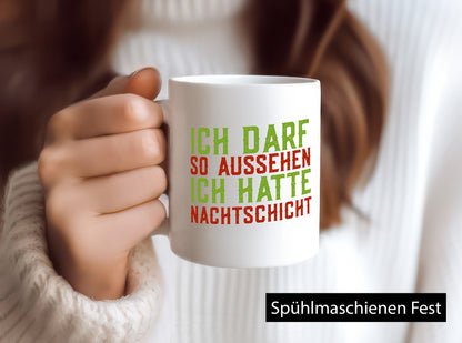 Ich darf so aussehen | Arzt Nachtschicht Klinik Geschenk Humor Geschenkidee