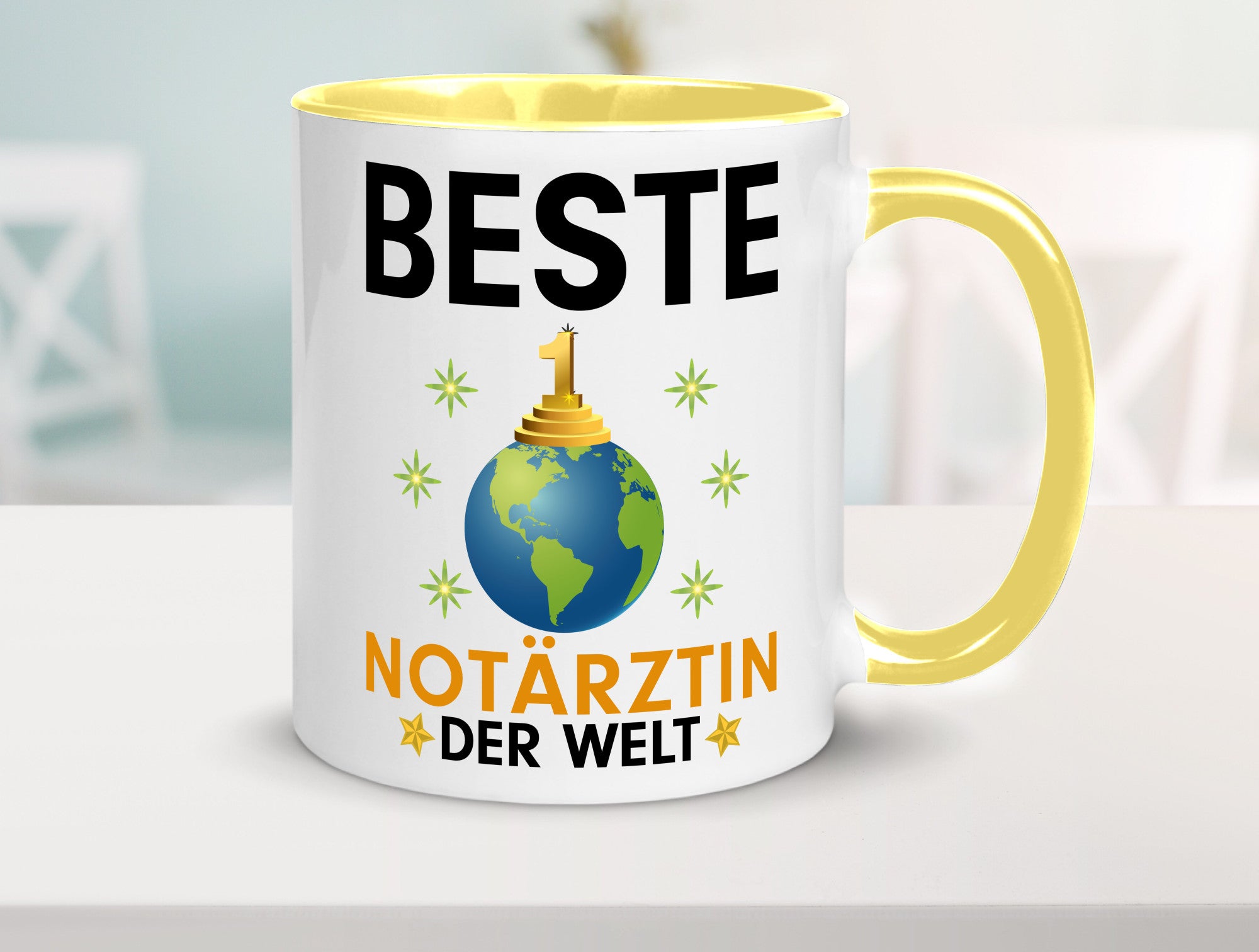 Welt Beste Notärztin | Ärztin lustig Humor Geschenkidee Geschenk Tasse