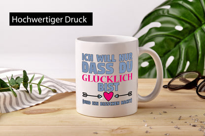 Pärchen Tasse | Beziehung Spruch Liebe Romantik lustiger Geschenk Familie