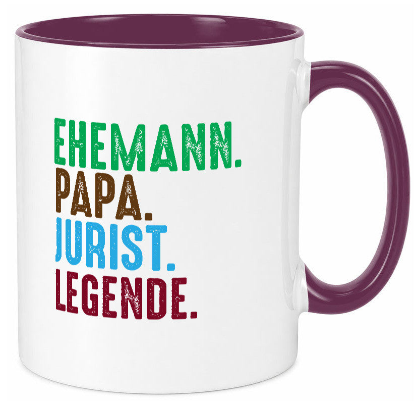 Ehemann Mama Jurist Legende | Anwalt Jura lustig Familie Geschenkidee Geschenk