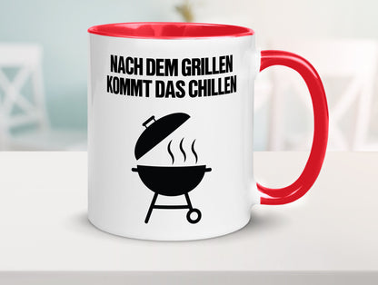 Nach dem Grillen kommt das Chillen | Grillmeister Party Geschenk Humor