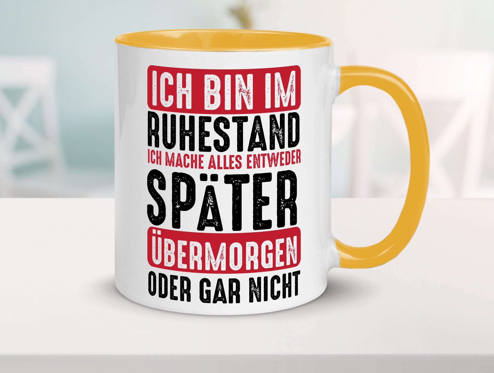 Ich mache alles später oder gar nicht | Rentner Ruhestand Geschenkidee Jubiläum
