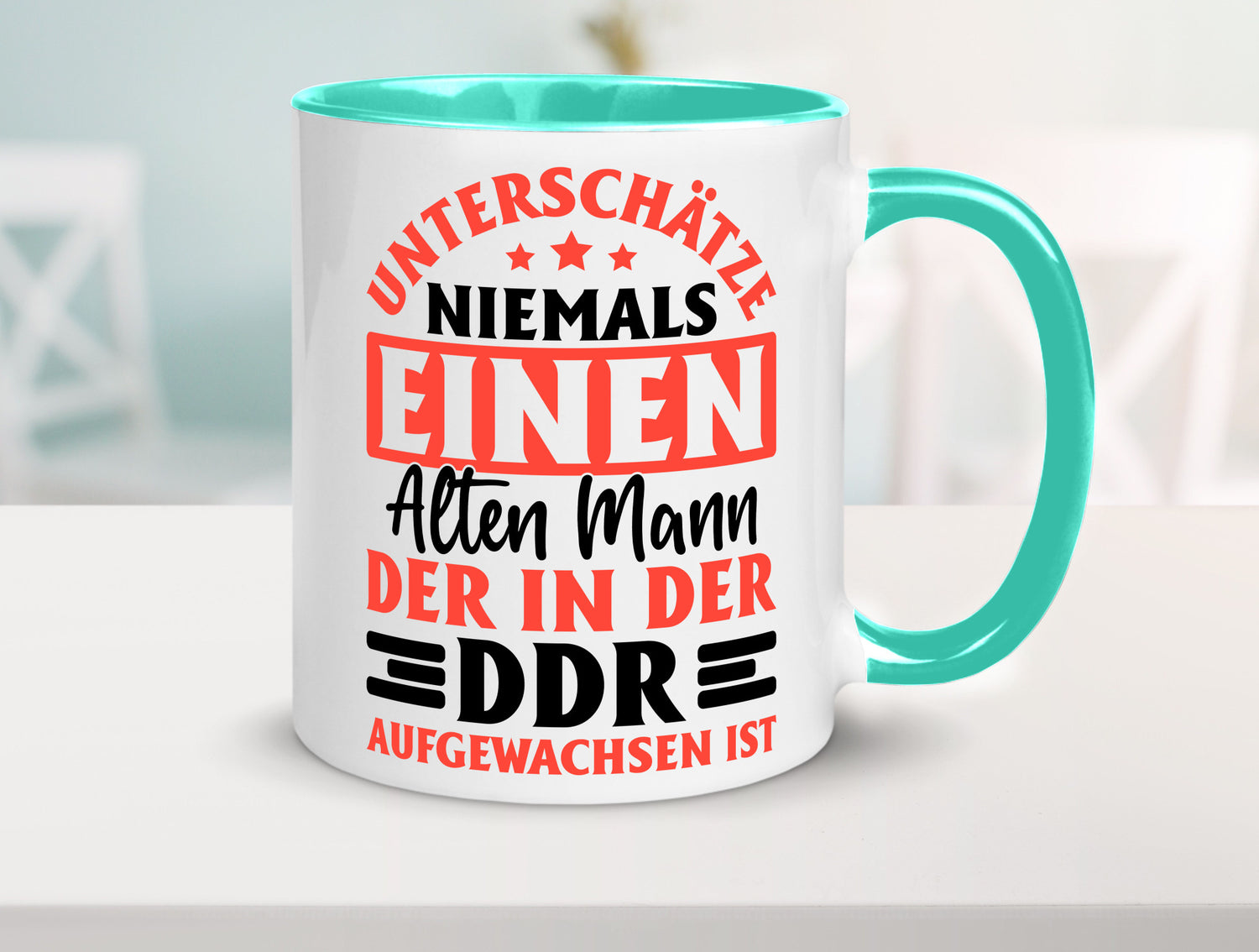 DDR Männer | Ostdeutschland Opa Ossi Vatertag vl9 lustiger Spruch Geschenk