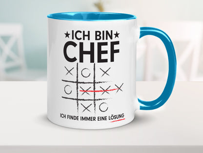 Lösung finden: Chef | Führungskraft Vorgesetzter v2 lustiger Spruch Geschenk