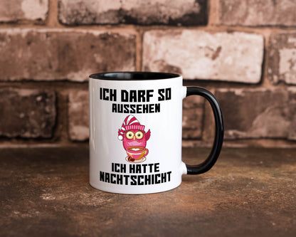 Nachtschicht Eule | Spruch Arbeit müde Nachtjob Geschenkidee Kollegen Büro