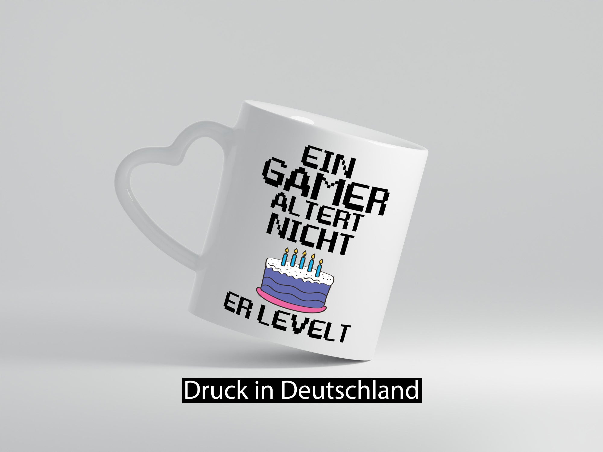 Ein Gamer levelt | Geburtstag Tasse Zocker Gaming Humor Geschenkidee