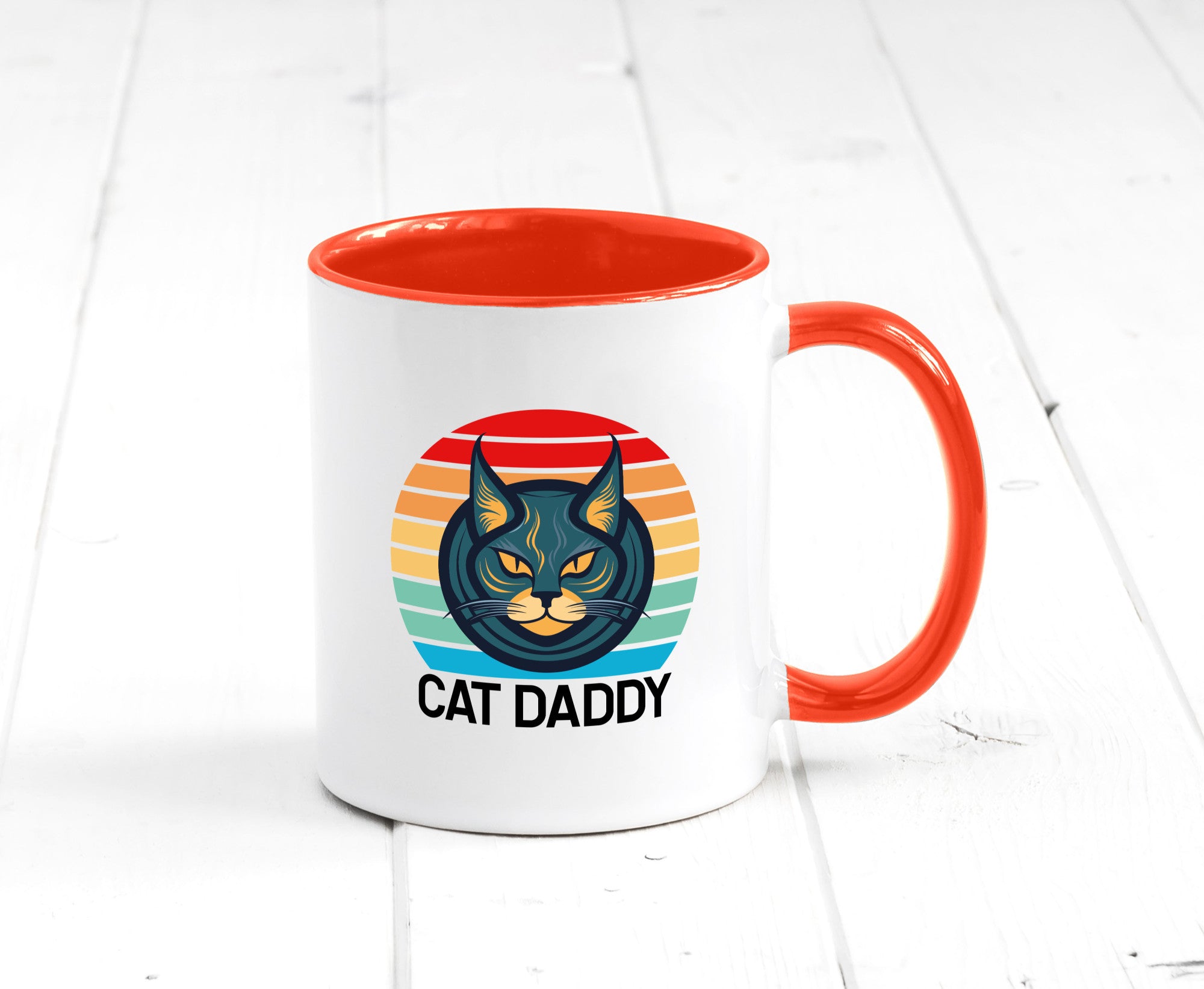 Cat Daddy | Katzenpapa niedliche Katze Tierliebhaber lustiger Spruch Geschenk