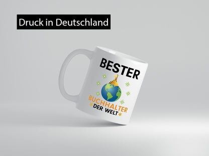 Welt Bester Buchhalter | Buchhaltung Humor Geschenkidee Tasse