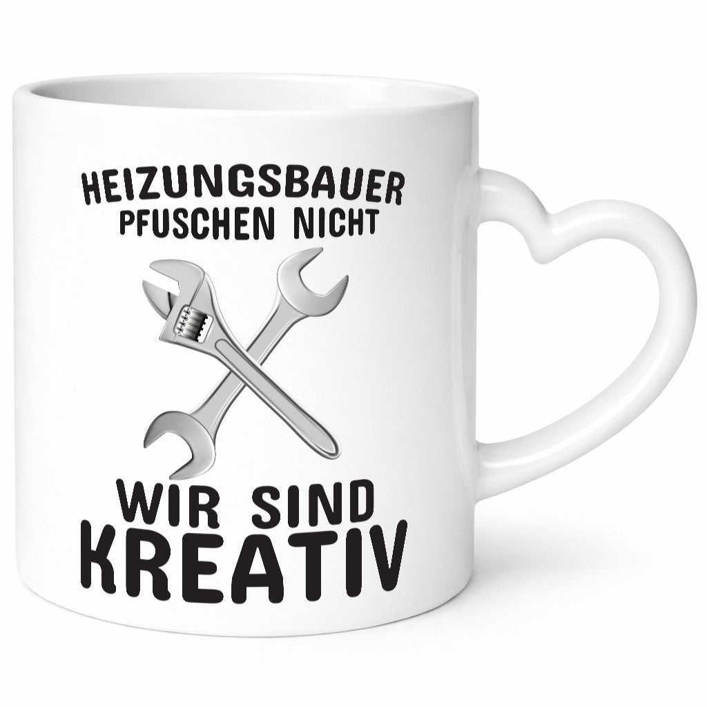 Heizungsbauer | Beruf Tasse Heizungsinstallateur lustig Arbeit Kollegen Büro