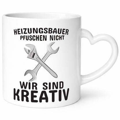 Heizungsbauer | Beruf Tasse Heizungsinstallateur lustig Arbeit Kollegen Büro