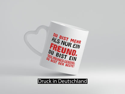 Mehr als nur ein Freund | Bester Freundschaft Geschenkidee Humor Tasse