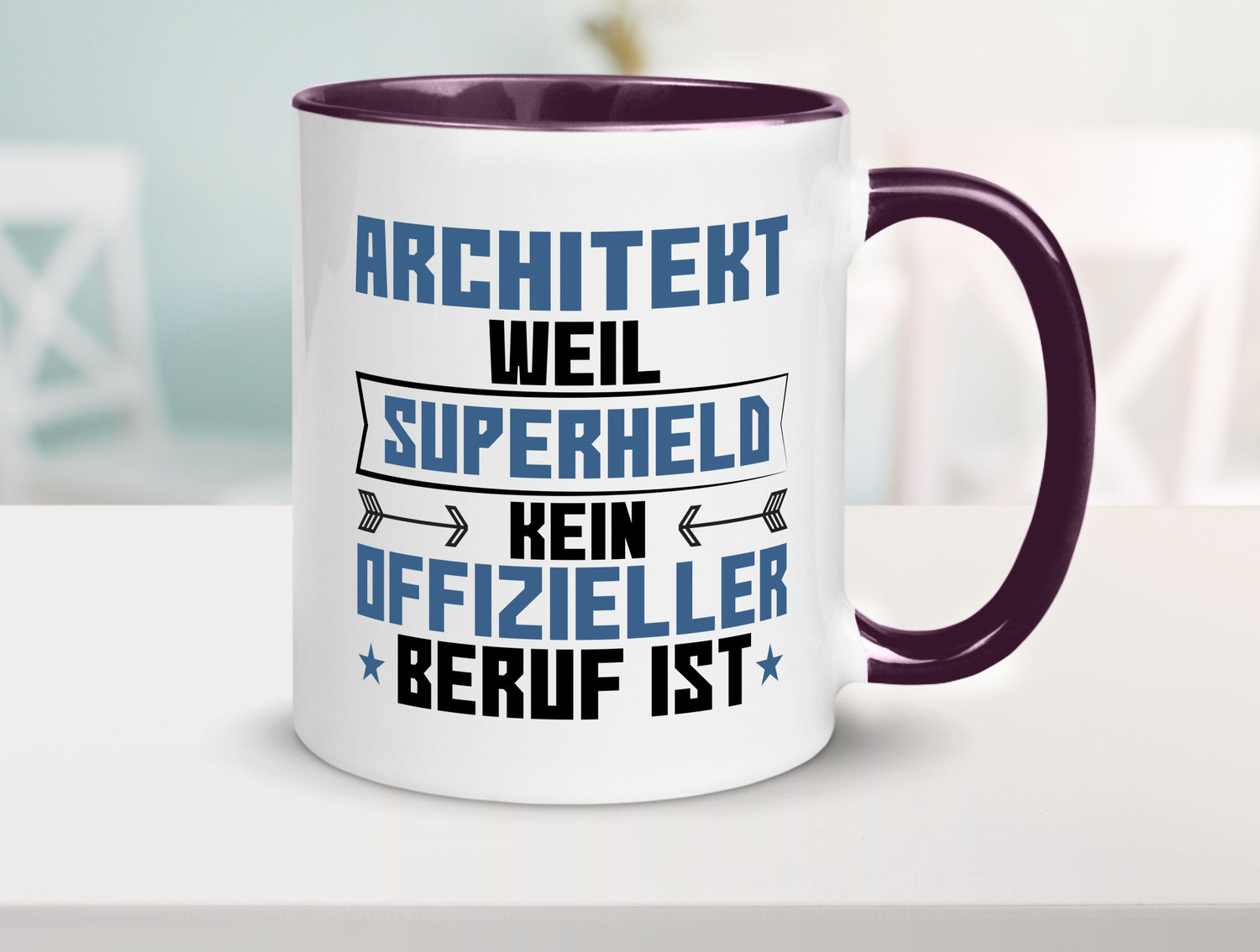 Superheld Architekt | Architektur Büro Geschenk Arbeit Kollegen lustiger Spruch