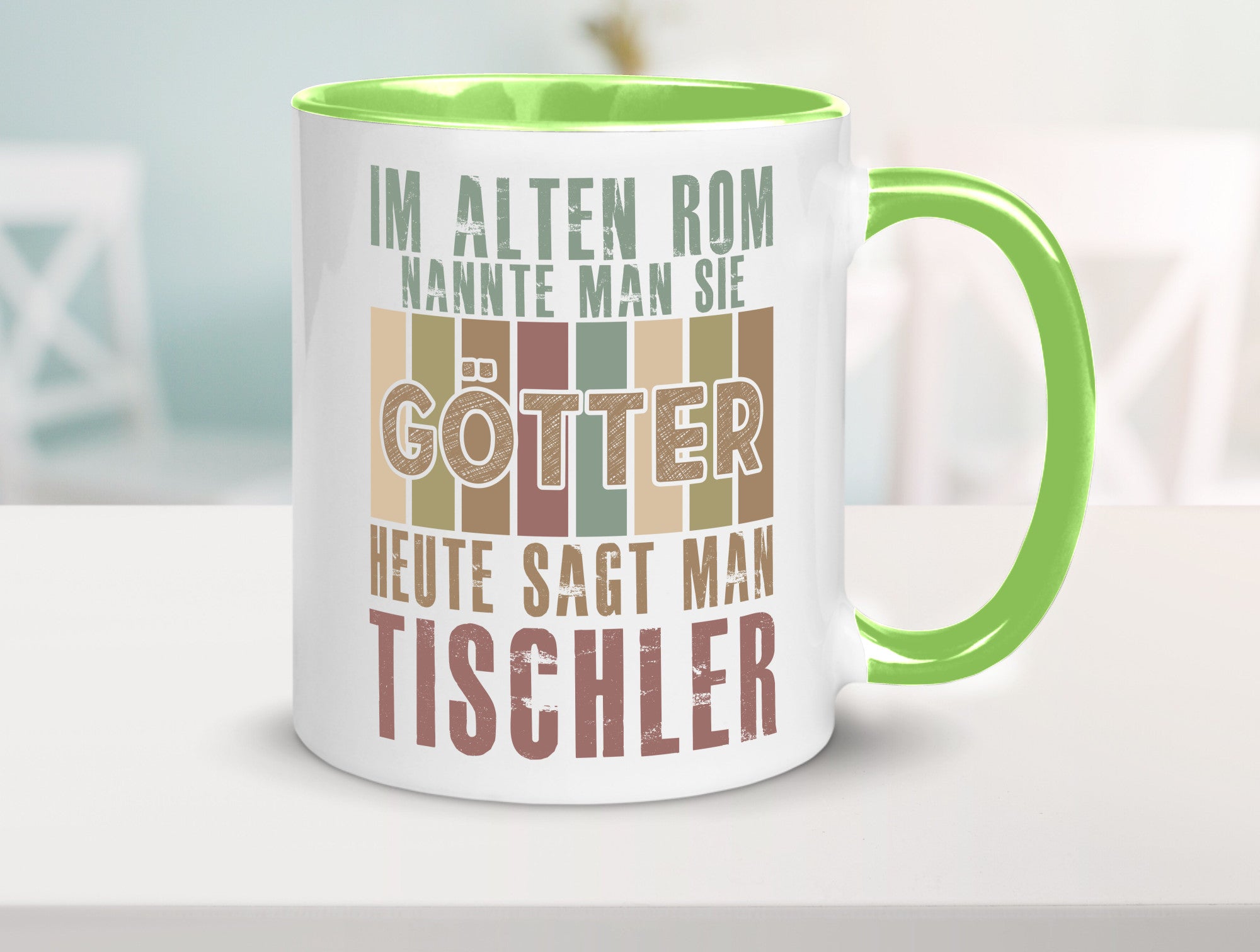 Heute sagt man: Tischler | Handwerk Beruf Tischlerei Geschenk Arbeit Kollegen