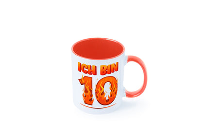 10. Geburtstag | 10 Jahre Drache lustiger Spruch Geschenk Geschenkidee Tasse