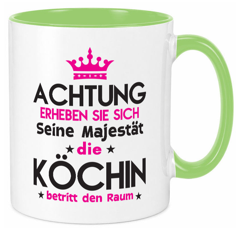 Seine Majestät Köchin | Chefköchin Chefkoch Humor Arbeit Kollegen Büro