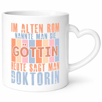Heute sagt man: Doktorin | Doktorand Doktortitel Geschenk Humor Geschenkidee