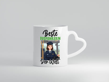 Beste Busfahrerin | Berufsfahrer Fahrerin v2 Geschenkidee Arbeit Kollegen Büro