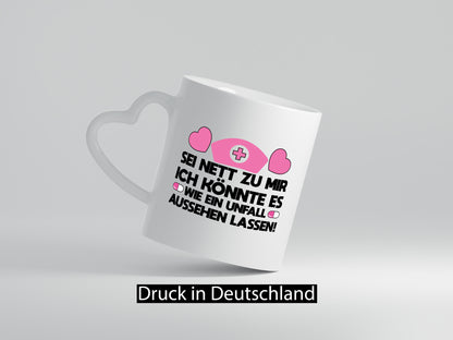 wie ein Unfall | Krankenschwester Krankenhaus lustig Humor Geschenkidee