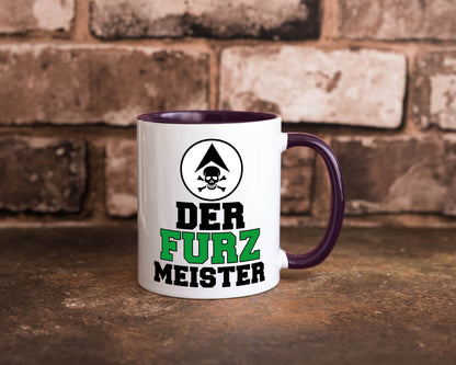Der Furz Meister | Männer Tasse derber Humor Furzen lustiger Spruch Geschenk