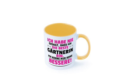 Die Beste Gärtnerin | Gartenbau lustiger Spruch Geschenk Humor Geschenkidee