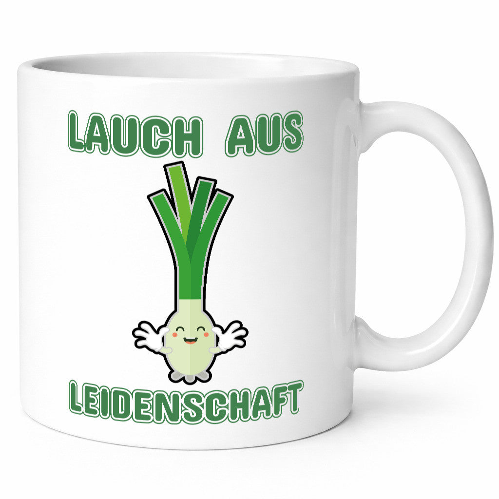 Ich bin ein Lauch lustig Humor Geschenkidee Geschenk Tasse