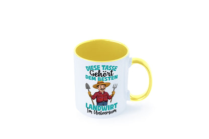 Im Universum: Landwirt | Bauer Landwirtschaft lustiger Spruch Geschenk Humor