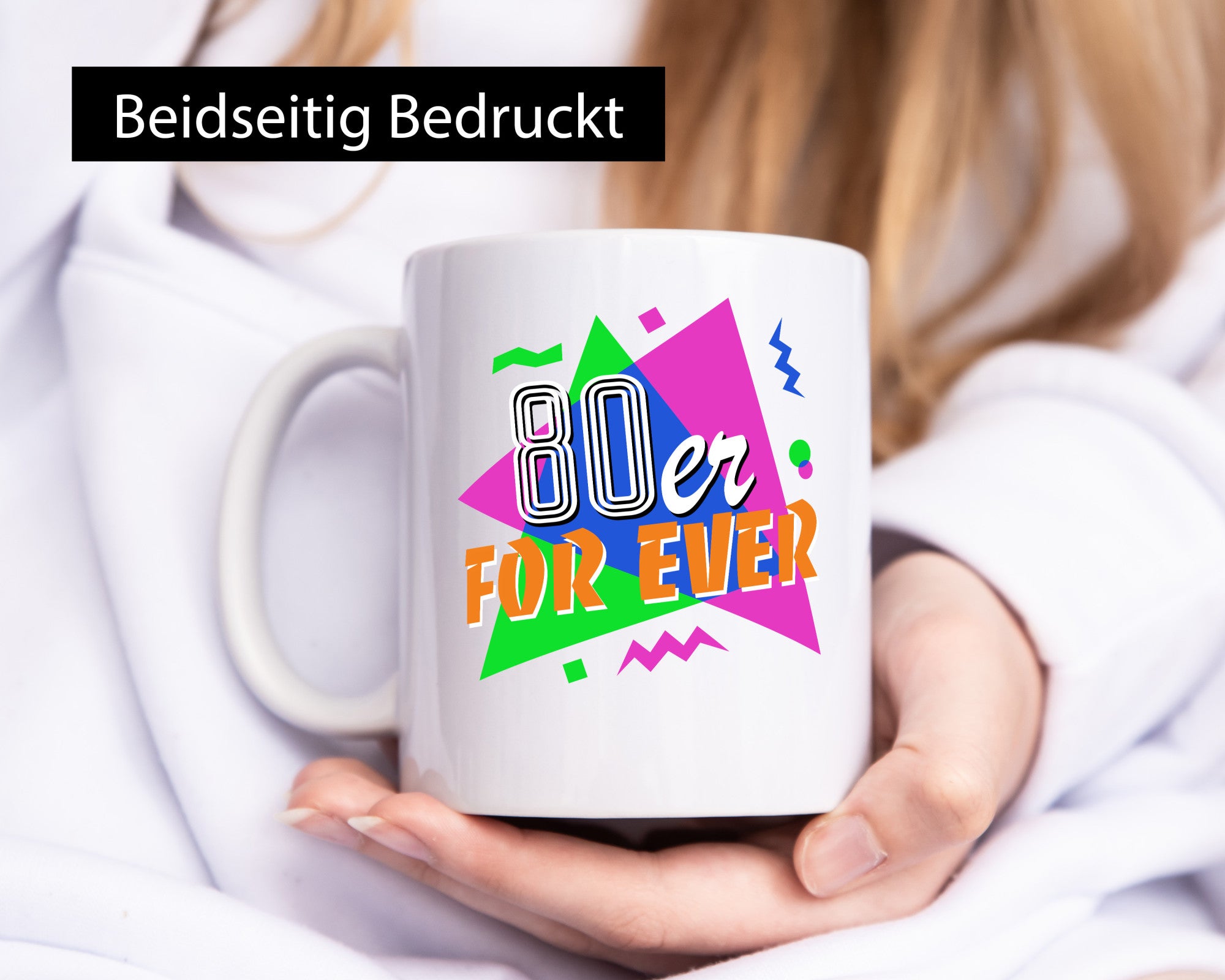80er For Ever - Jahre bunt + verrückt Geschenk Humor Geschenkidee lustiger