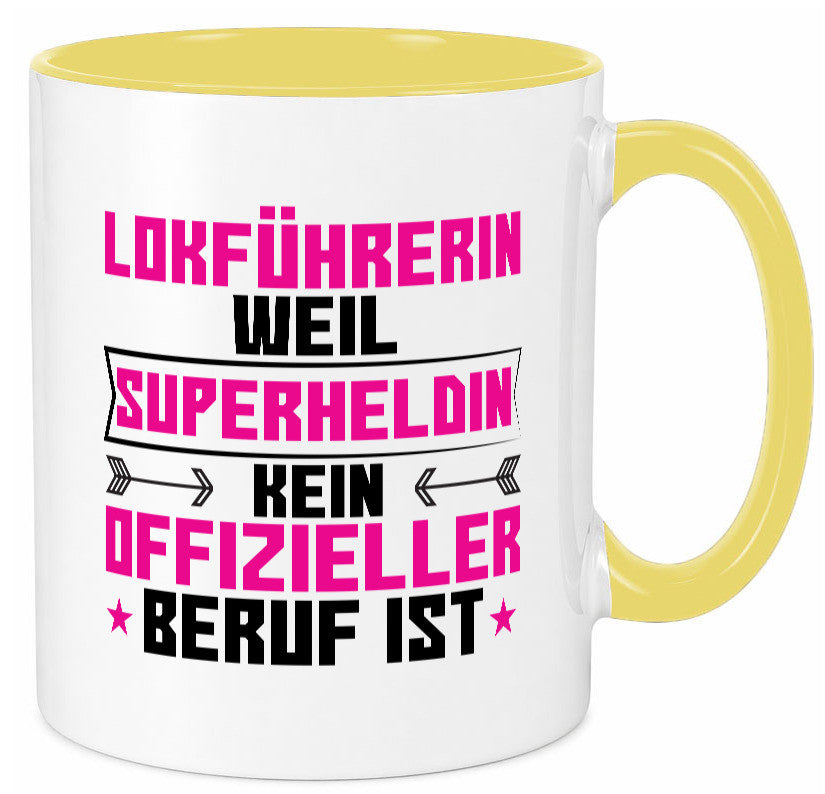 Superheldin Lokführerin | Zug Beruf Geschenk Arbeit Kollegen Büro lustiger