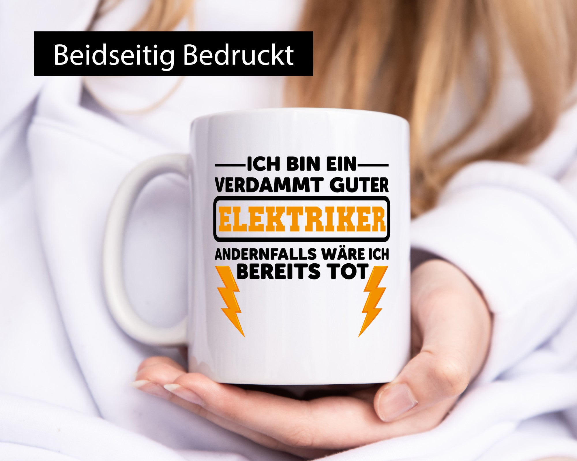 Verdammt guter Elektriker | Beruf Tasse Arbeitswelt lustig Arbeit Kollegen Büro