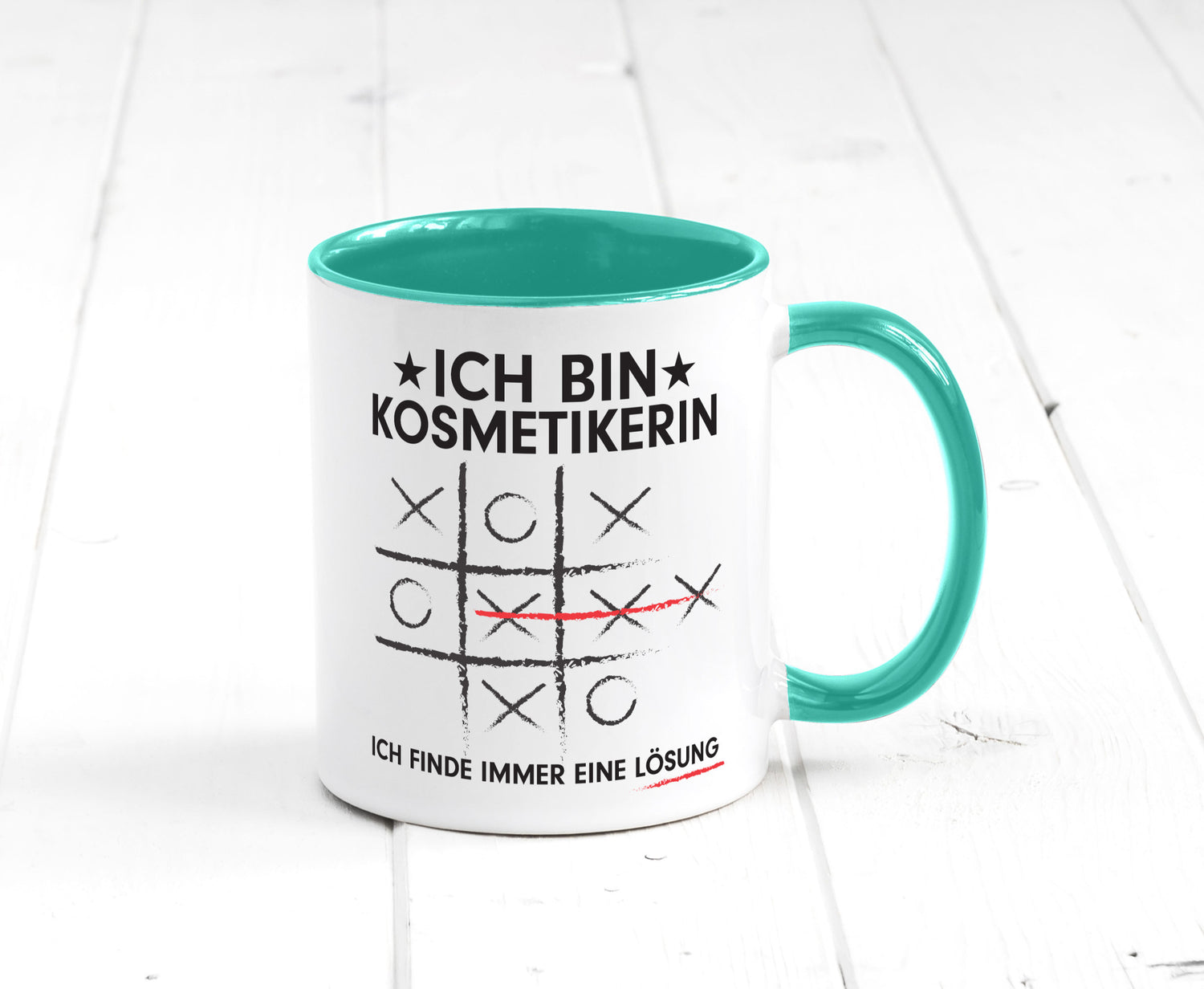 Löse Probleme: Kosmetikerin | Kosmetik Stylistin Geschenk Humor Geschenkidee