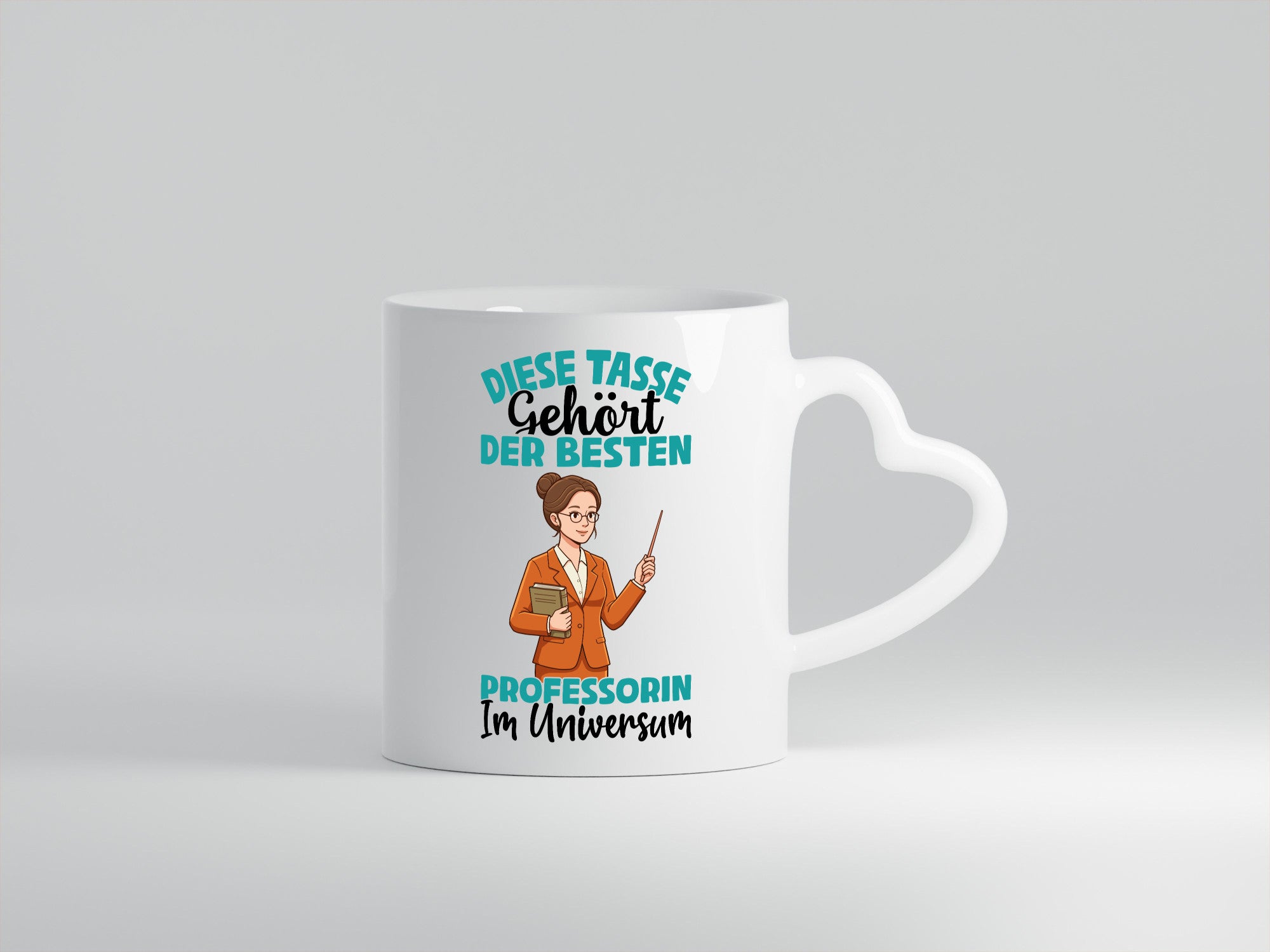 Im Universum: Professorin | Uni Universität lustiger Spruch Geschenk Humor