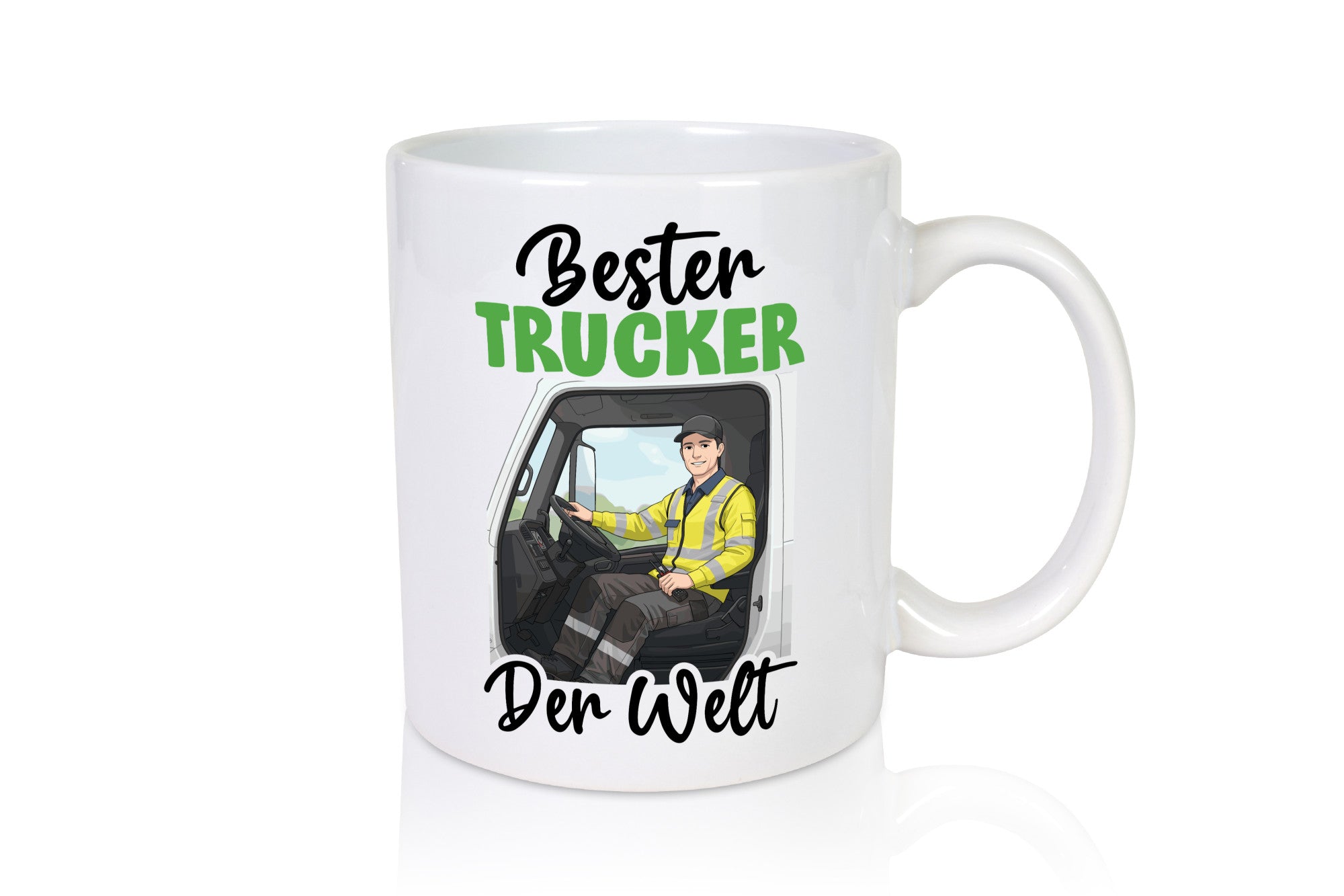 Bester Trucker | LKW Fahrer Beruf v2 lustiger Spruch Geschenk Arbeit Kollegen
