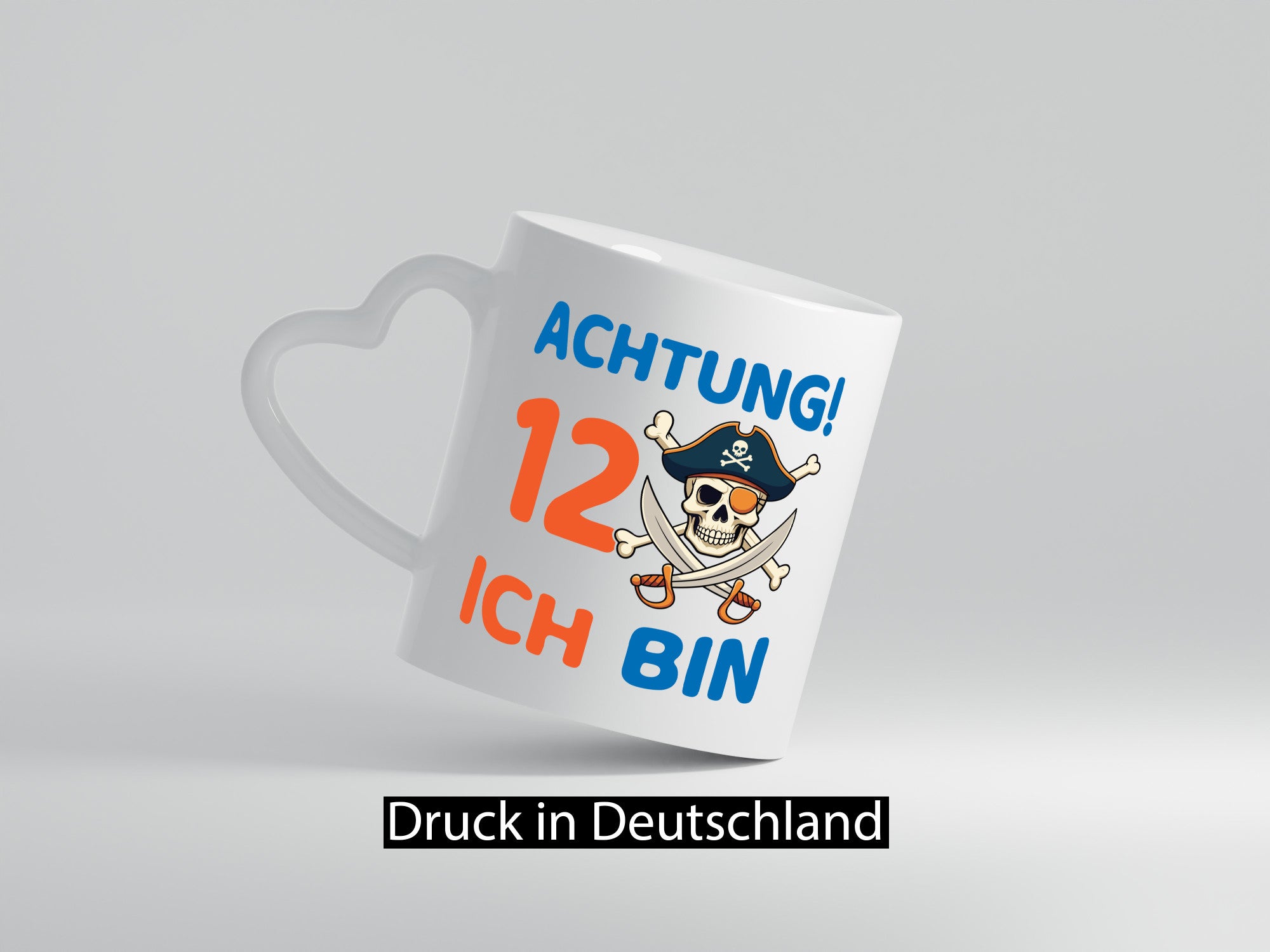 12. Geburtstag | 12 Jahre Pirat Geschenkidee Humor Tasse