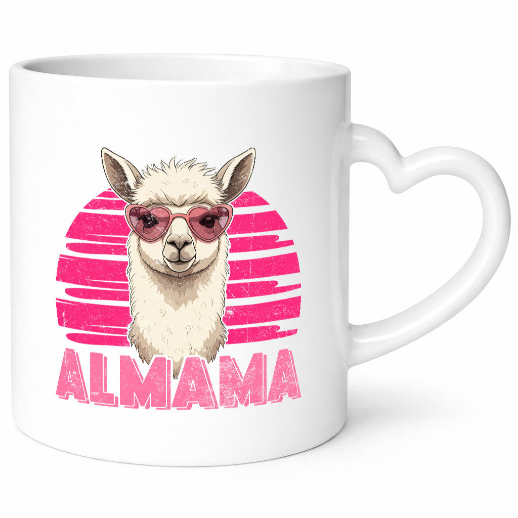 Almama | Lama Muttertag Humor Familie Geschenkidee Tasse