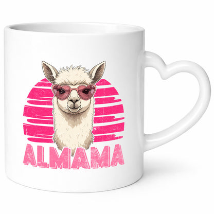 Almama | Lama Muttertag Humor Familie Geschenkidee Tasse
