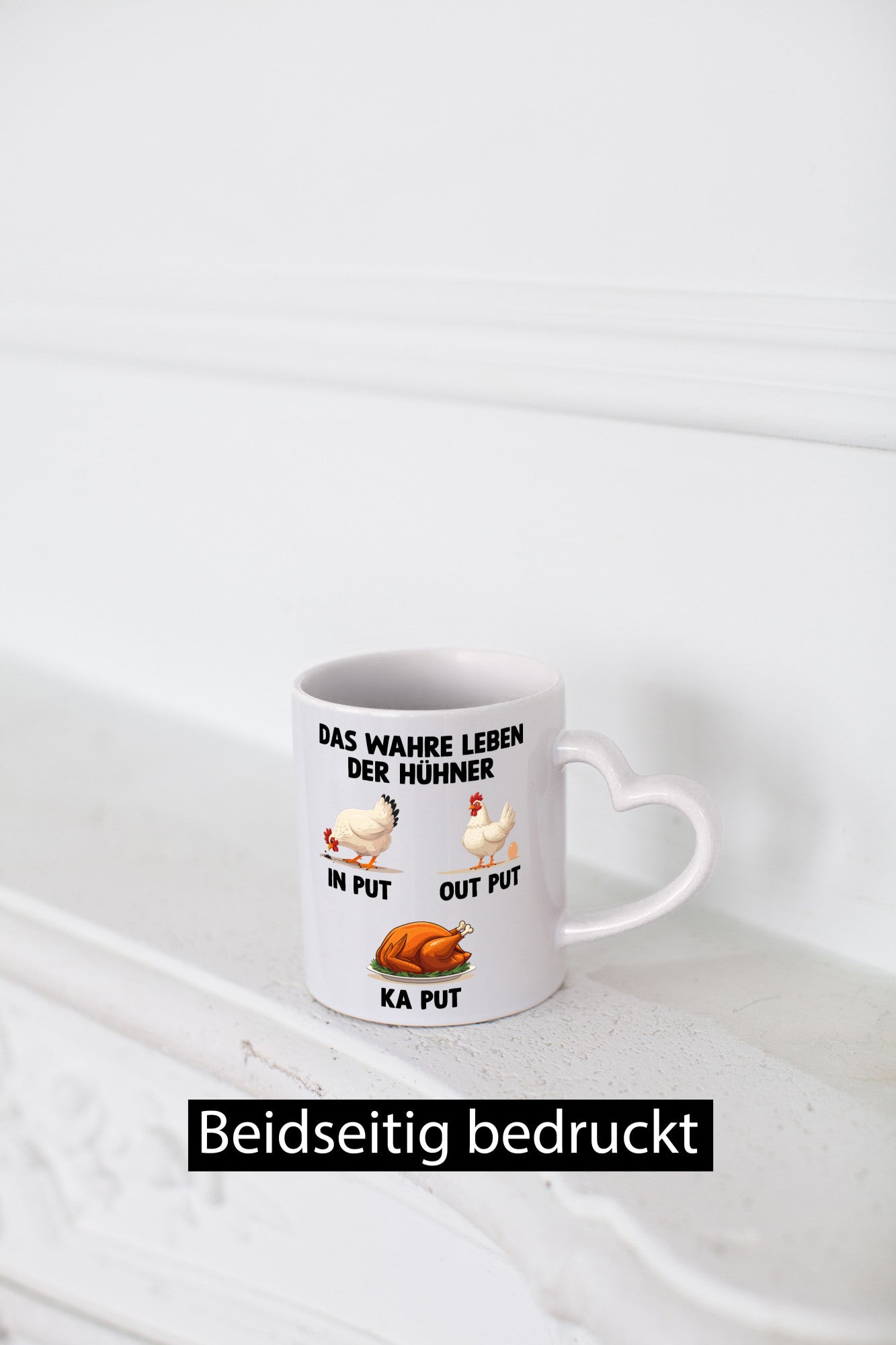 Das wahre Leben der Hühner | Hühnerstall lustig Humor Geschenkidee Geschenk