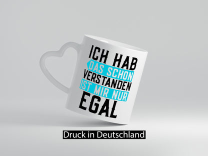 Ist mir egal | Protest Teenager Humor Spruch Büro lustig Arbeit Kollegen