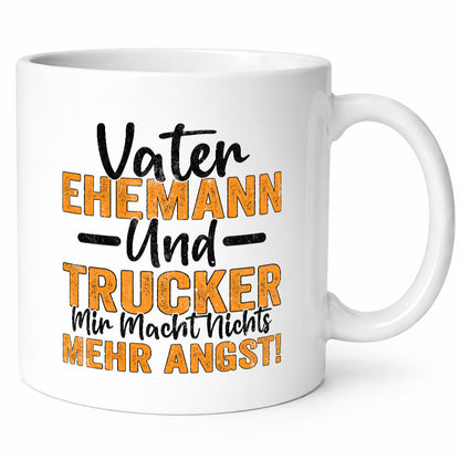 Vater Ehemann Trucker | Driver LKW Fahrer v2 Geschenk Familie Geschenkidee