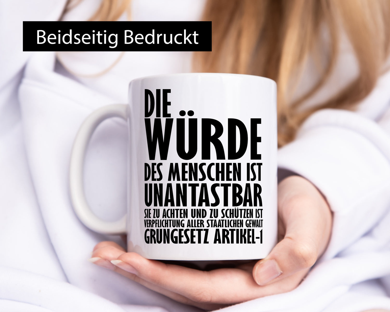 Unantastbar Geschenk Humor Geschenkidee lustiger Spruch Tasse