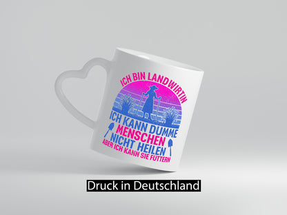 Ich bin Landwirtin | Landwirt Bauer lustig Humor Geschenkidee Geschenk Tasse