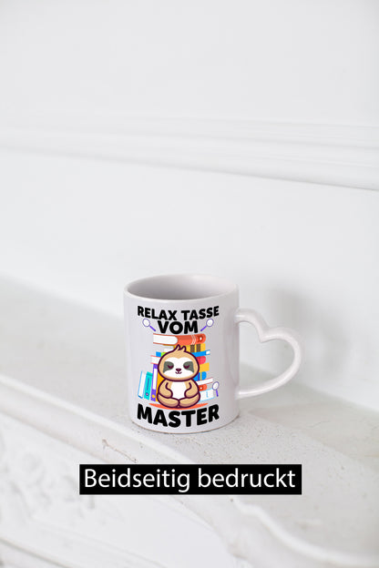 Relax Tasse: Master | Universität Student lustiger Spruch Geschenk Humor
