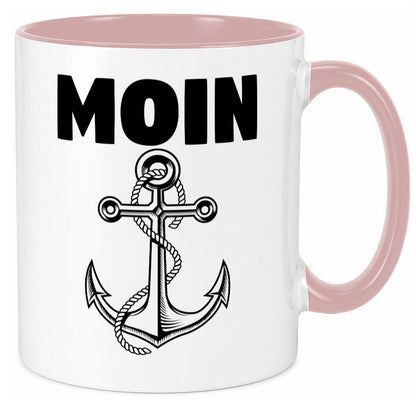Moin Anker | Norddeutschland Tasse Norddeutscher Humor Geschenkidee