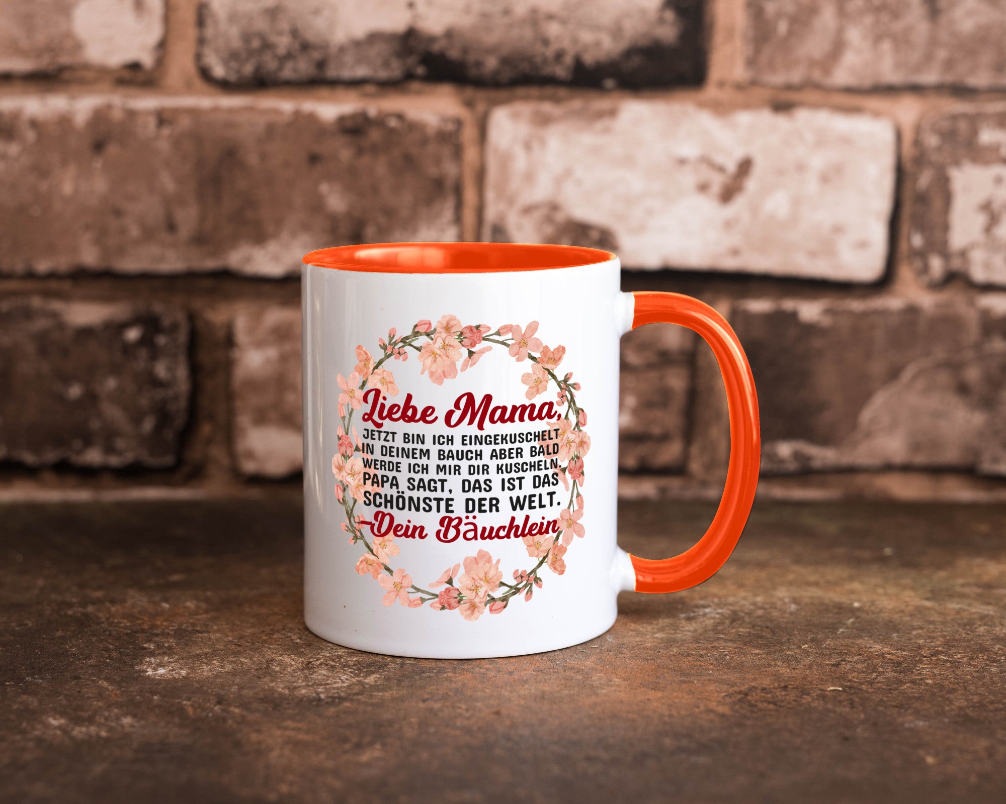 Liebe Mama | Schwangerschaft Tasse Baby süß Humor Familie Geschenkidee