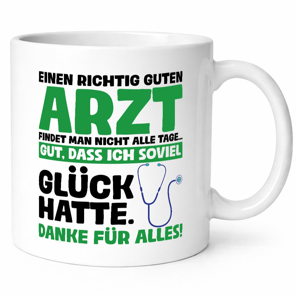 Richtig guter Arzt | Dankeschön Tasse Ärzte Spruch vl10 Geschenk Humor