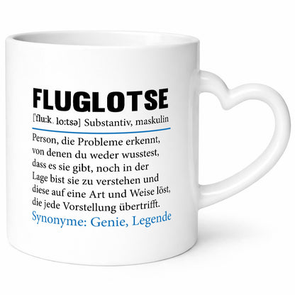 Fluglotse | Spruch Flugverkehr Flughafen Beruf Geschenkidee Arbeit Kollegen