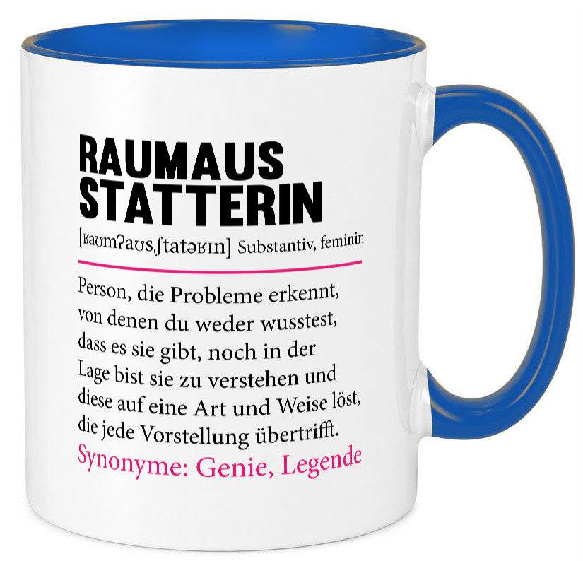Raumausstatterin | Wohn Ausstatterin Beruf Humor Geschenk Arbeit Kollegen Büro