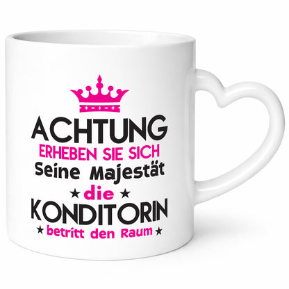 Seine Majestät Konditorin | Konditorei lustiger Spruch Geschenk Humor