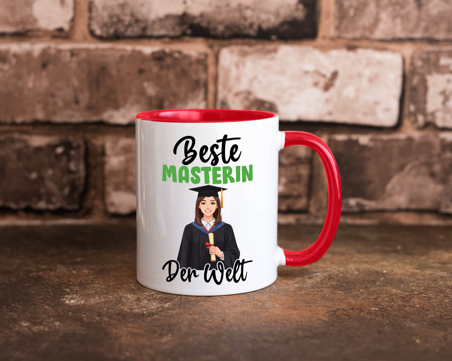 Beste Masterin | Student Uni Studium Humor Geschenkidee Tasse