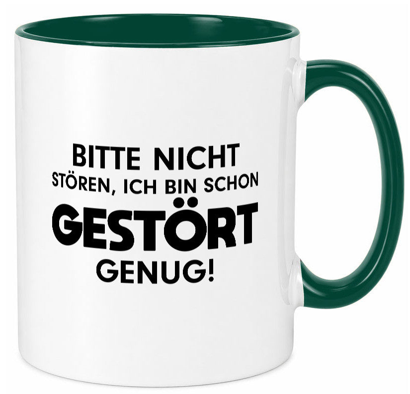 Bitte nicht stören | ich bin gestört Crazy lustig Humor Geschenkidee Geschenk