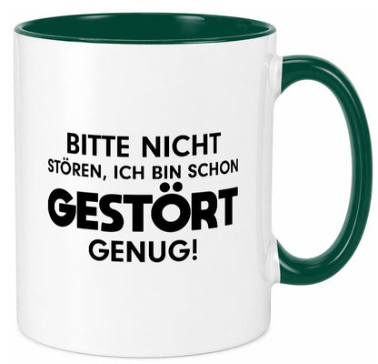 Bitte nicht stören | ich bin gestört Crazy lustig Humor Geschenkidee Geschenk